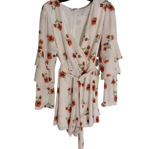Ali & Jay Floral Romper. New With Tickets. Size XL
